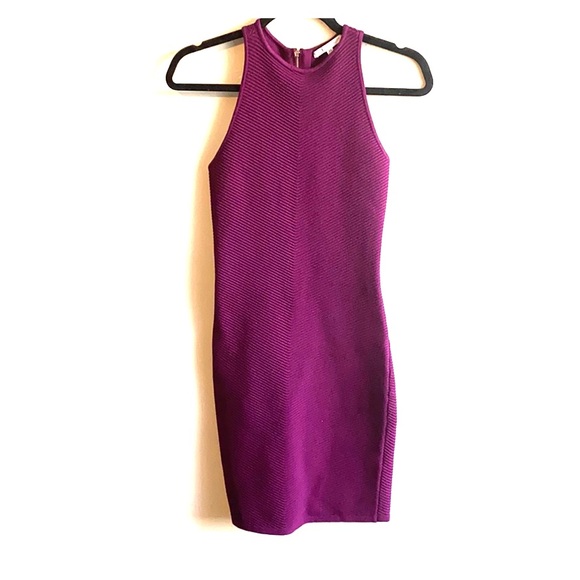 Rebecca Minkoff Jenn Ribbed Bodycon Dress EUC XS - Picture 4 of 6